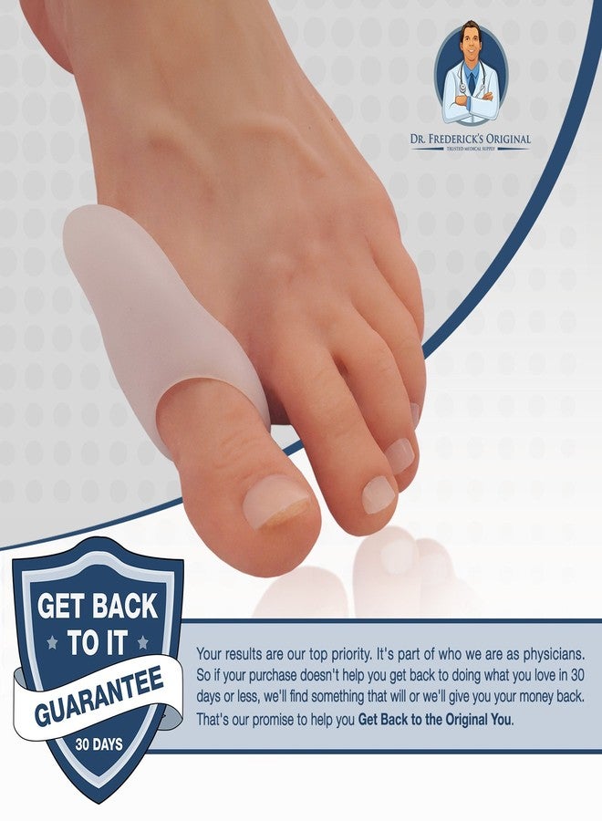 Dr. Frederick's Original Low-Profile Bunion Pads - 2 ct - Slim Gel Cushions for Hallux Valgus Pain Relief - Perfect for Shoes - Image 3